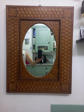 quadro con specchio vintage 