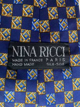 Corbata de seda de Niña Ricci, original