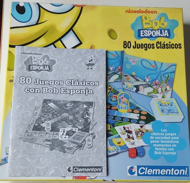 80 juegos clásicos de Bob esponja