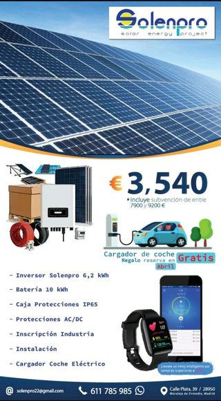 instalación paneles solares 