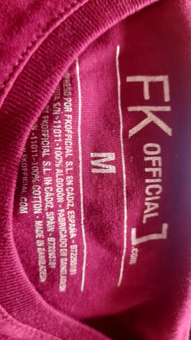 Camiseta mujer burdeos marca Friking