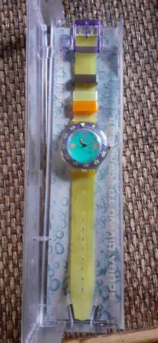 Swatch scuba medusa
