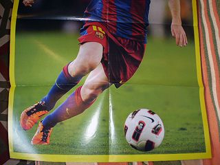 Mega póster Lionel Messi mejor futbolista de mundo