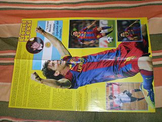 Mega póster Lionel Messi mejor futbolista de mundo