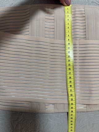 Faja  sacrolumbar preventiva
