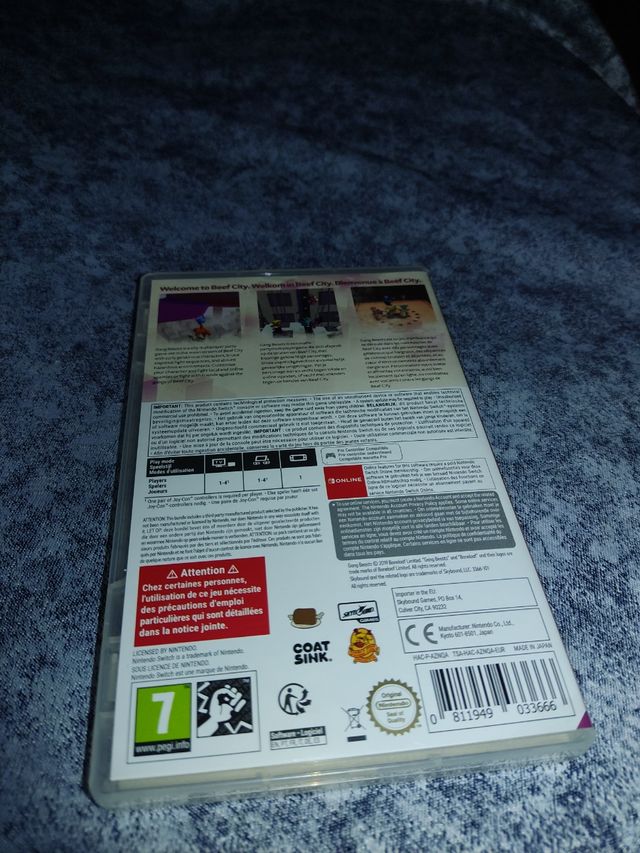 Gang Beasts para Nintendo Switch de segunda mano por 25 EUR en Madrid