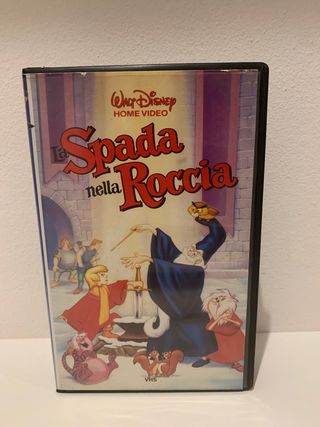 Vhs La Spada Nella Roccia Walt Disney