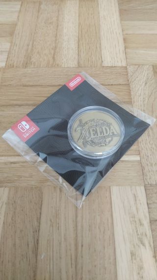 Zelda pack coleccionista + amiibo + moneda