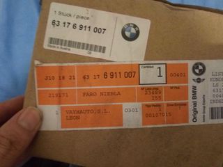 Faro antiniebla delantero bmw 320d e46