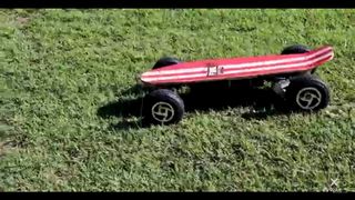 longboard skateboard electrico