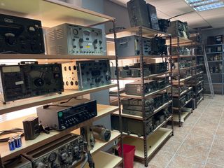 Gran lote radio militar - Museo