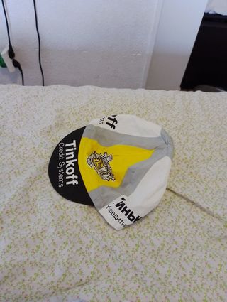 gorra ciclismo antigua