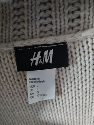 Maglione color panna H&M