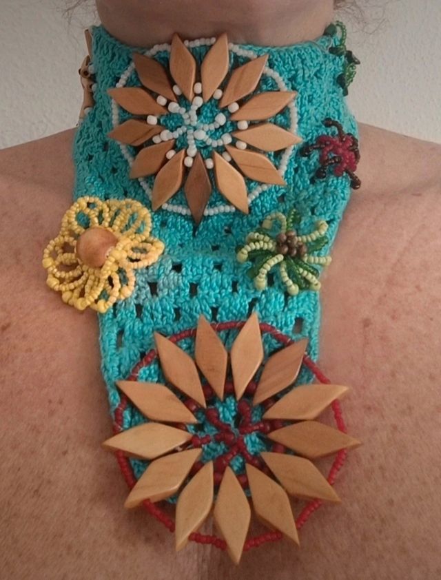 Collana fatta a mano