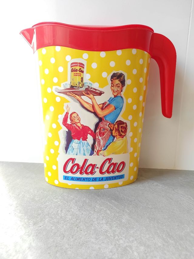 Jarra de plástico de Cola Cao