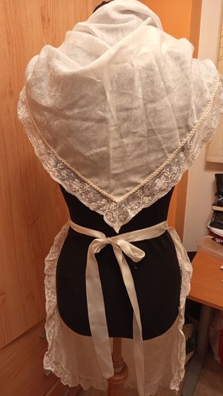 manteletas y pico fallera o huertana