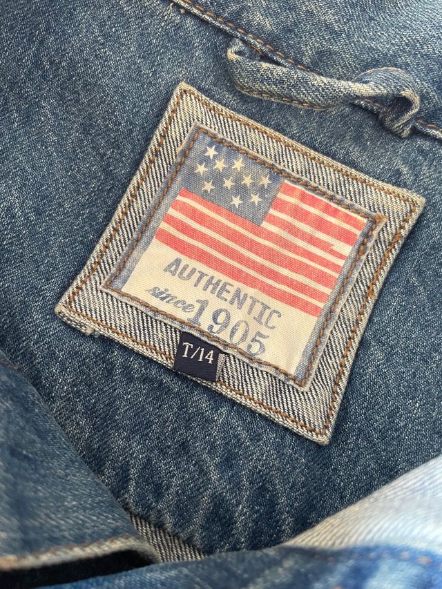 Cazadora vaquera Brotes (Talla 14)