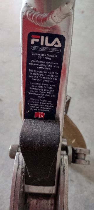 Patinete niño/a marca Fila 