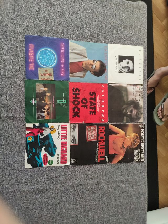 Lotto in vinile 45 rpm