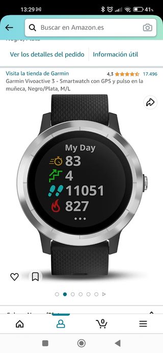 Reloj deportivo Garmin Vivo Active 3
