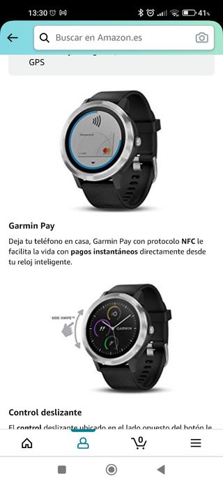 Reloj deportivo Garmin Vivo Active 3