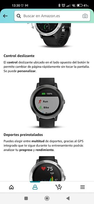 Reloj deportivo Garmin Vivo Active 3