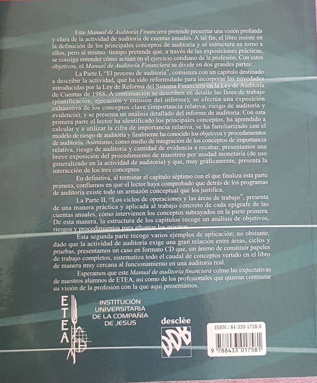 Manual de auditoría financiera