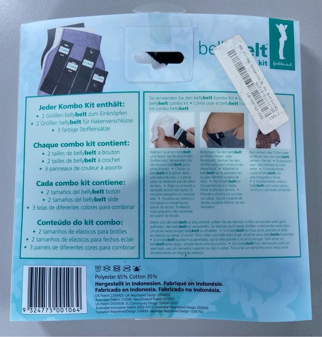 Extensores cintura ajustables para embarazas