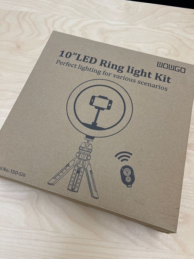 Anillo de luz para móvil 