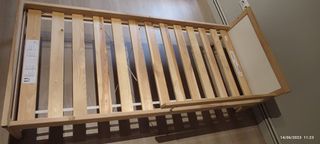 Cama pequeña Sniglar 70x160 Ikea + colchon