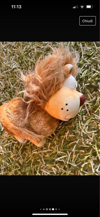 Salva denaio leone morbido