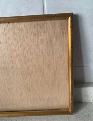 Antiguo marco de fotos