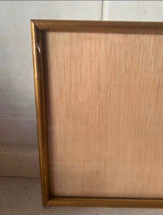 Antiguo marco de fotos