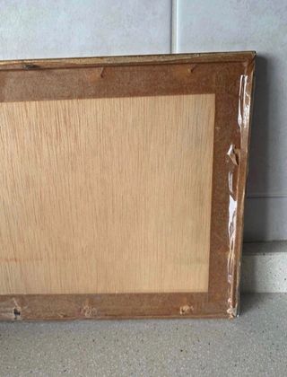 Antiguo marco de fotos