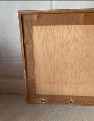 Antiguo marco de fotos