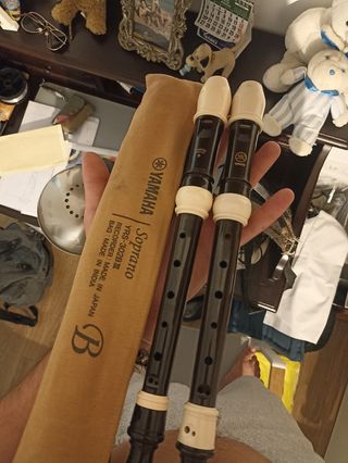 YAMAHA YRS 302B III, Flauta Dulce Soprano, 3 pieza