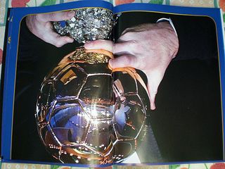 Top Foot 7. Triunfo Masía. Balón Oro Póster Messi