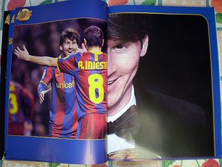 Top Foot 7. Triunfo Masía. Balón Oro Póster Messi