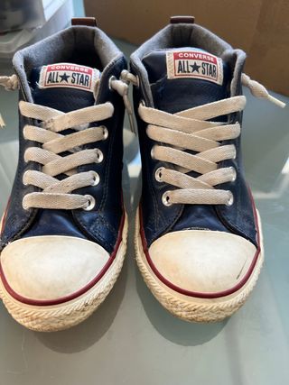 Zapatillas Piel Converse Chuck Taylor T. 37 Junior