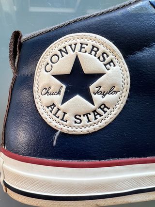 Zapatillas Piel Converse Chuck Taylor T. 37 Junior