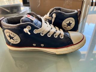 Zapatillas Piel Converse Chuck Taylor T. 37 Junior