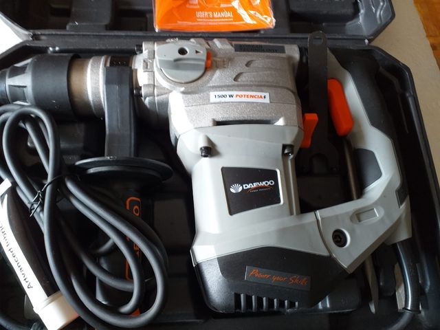 NUEVO: Martillo Daewoo DARH32B Rotativo 1.500 W.