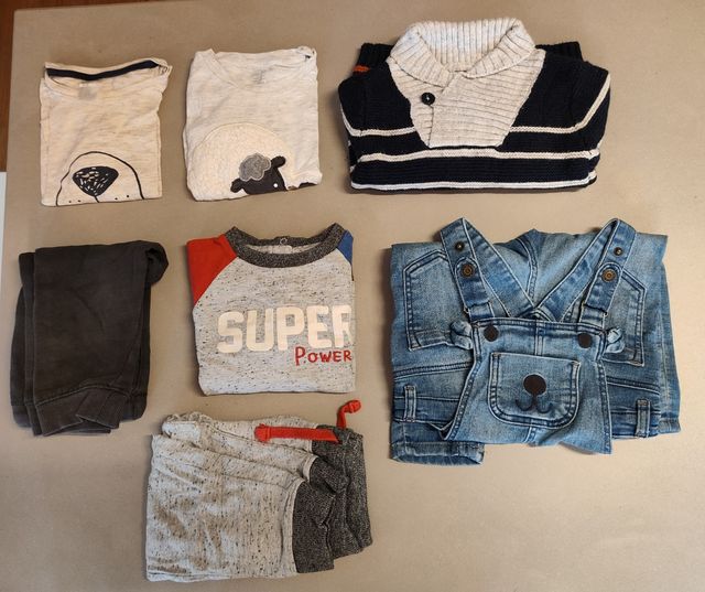 Set bambino 12/18 mesi (80 cm)💙 7 pezzi carinissi