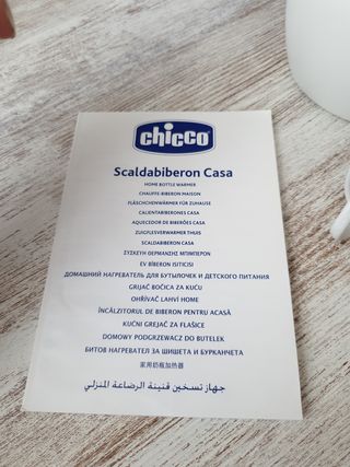 Calienta biberones Chicco