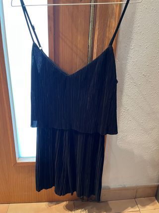 Mono corto negro Bershka