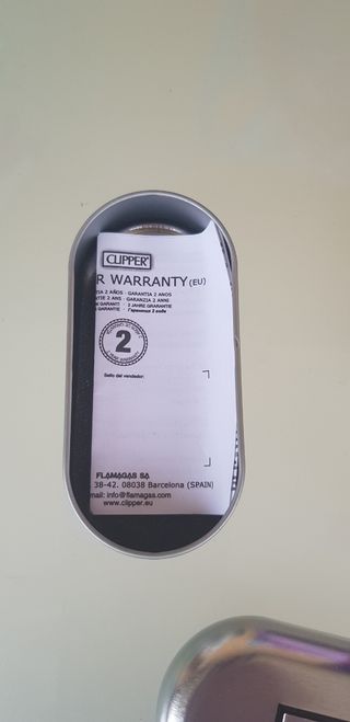 accendino Clipper da collezione,nuovo