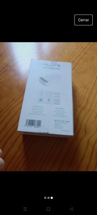 esterilizador uvc flux's