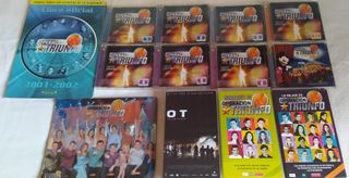 Operación Triunfo (OT1): Juego de Mesa, VHS y CDs