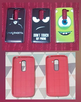 LG G2 mini D620r - 5 fundas protectores