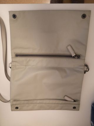 bolso gris claro bimba y lola